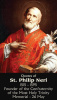 St. Philip Neri Prayer Card